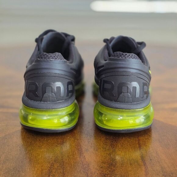 Nike Air Max 2013 Black Anthracite Cyber Green Volt 555426-004 Women's 7 New LE - Picture 5 of 15